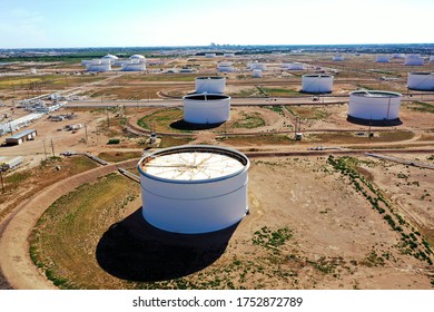 Midland, Texas/USA-06-7-2020

Midland Oil tanks sit full just outside downtown as oil and gas production slows.