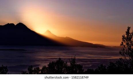 Midnight Sun In Bodo, Norway