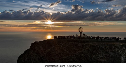 Midnight Sun In North Norway