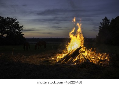 Midsummer Bonfire