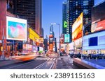 Midtown Manhattan at blue hour.