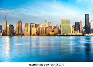 Midtown Manhattan Skyline, New York City. USA.