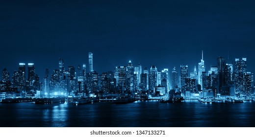 Nueva York De Noche Imagenes Fotos De Stock Y Vectores Shutterstock