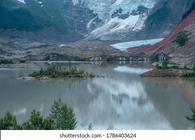 Midui Glacier, The Largest Glacier In Tibet, China.