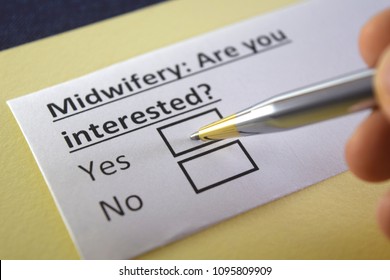 Midwifery: Are You Interested? Yes Or No