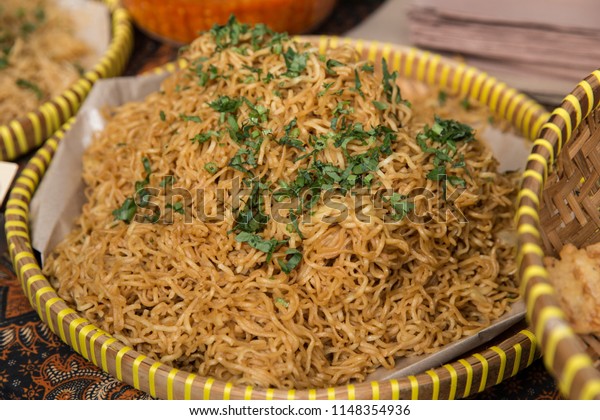 Mie Goreng Traditional Street Food Indonesian Stock Photo 1148354936 ...