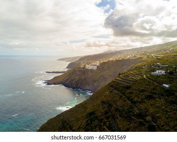 Mighty shore and cliffs on Tenerife island - Shutterstock ID 667031569