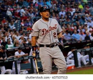 Miguel Cabrera 1st Baseman For The Detroit Tigers At Chase Field In Phoenix AZ USA June 9,2017.