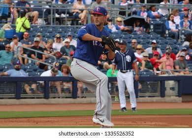 Mike Minor  Pitcher For The Texas Rangers At Peoria Sports Complex In Peoria,AZ/USA March 7,2019.