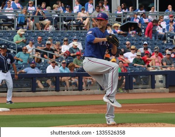 Mike Minor  Pitcher For The Texas Rangers At Peoria Sports Complex In Peoria,AZ/USA March 7,2019.