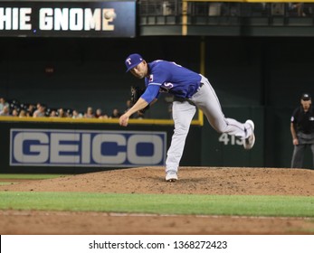 Mike Minor Pitcher For The Texas Rangers  At Chase Field In Phoenix, Arizona/USA April 9,2019.