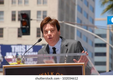 Mike Myers At The Induction Of Shrek Into The Hollywood Walk Of Fame, Hollywood, CA. 05-20-10