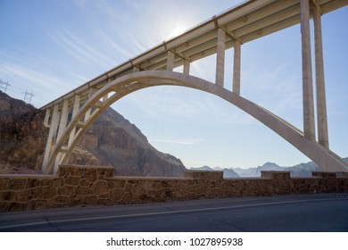 Mike O'Callaghan - Pat Tillman Memorial Bridge Over The Colorado River At The Hoover Dam, NV, USA