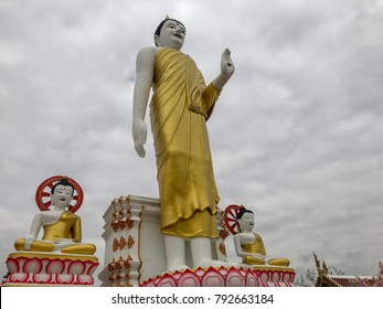 Mike Pang Buddha Statue At Doi Kham, Chiangmai Province, Thailand.