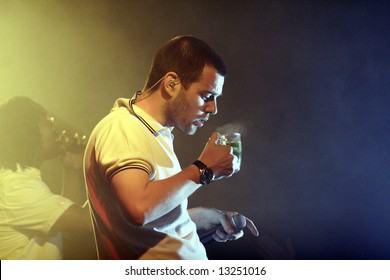 Mike Skinner In A Live Concert