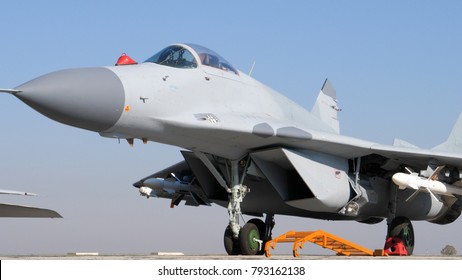 Mikoyan Mig29 Fulcrum Combat Aircraft Real Stock Photo 793162138 ...