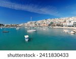 Mikrolimano is the most picturesque harbor of Piraeus, Greece