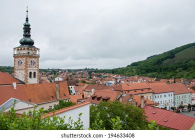 Mikulov - old town center, Czech Republic