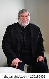 MILAN - 2014 OCT 28: Steve Wozniak (Stephen Gary) Co-founder Apple Computer During A WOBI Conference On October 28, 2014 In Milan, Italy.