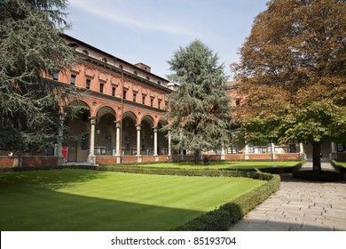 Milan - atrium of catholic university