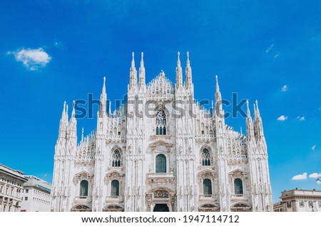 Image, Stock Photo Cathedral view