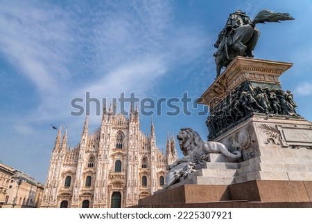 The Milan Cathedral (Italian: Duomo di Milano, Lombard: Domm de Milan, or Metropolitan Cathedral-Basilica of the Nativity of Saint Mary is a major cathedral in Milan.