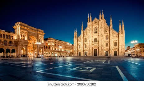 Milan Duomo cathedral at dawn Italy travel destinations