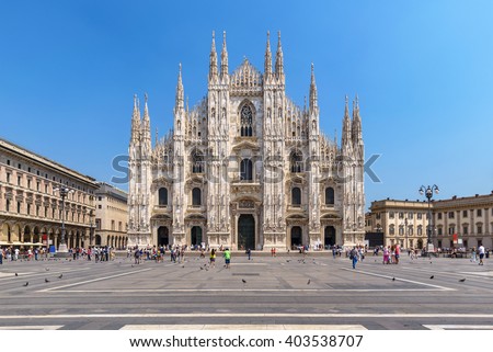 Milan Duomo, Milan, Italy