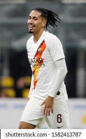 Milan, Italy. 06 December 2019. Campionato Italiano Serie A. Inter Vs Roma 0-0. Chris Smalling, Roma.