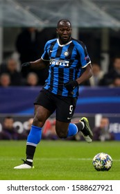 Milan, Italy. 10 December 2019. UEFA Champions League. Inter Vs Barcelona 1-2. Romelu Lukaku, Inter.