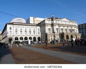 Milan / Italy - 10.10.2015: Teatro alla Scala.