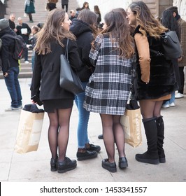 Teenagers In Pantyhose