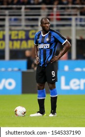 Milan, Italy. 26 October 2019. Campionato Italiano Serie A, Inter Vs Parma 2-2. Romelu Lukaku, Inter.