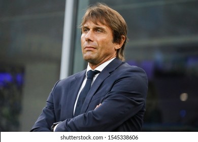 Milan, Italy. 26 October 2019. Campionato Italiano Serie A, Inter Vs Parma 2-2. Antonio Conte, Coach Inter.