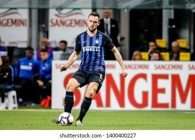 Milan, Italy. 27 April 2019. Campionato Italiano Serie A. Inter Vs Juventus 1-1. Stefan De Vrij, Inter.