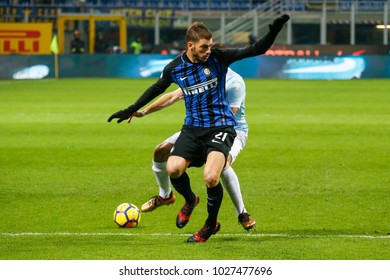 Milan, Italy. 30 December 2017. Campionato Italiano Di SerieA, Inter Vs Lazio 0-0. Davide Santon, Inter.