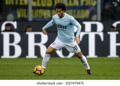 Milan, Italy. 30 December 2017. Campionato Italiano Di SerieA, Inter Vs Lazio 0-0. Felipe Anderson, Lazio.