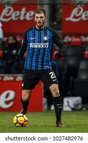 Milan, Italy. 30 December 2017. Campionato Italiano Di SerieA, Inter Vs Lazio 0-0. Davide Santon, Inter.