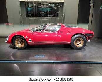 Milan, Italy - 3/22/19 - Alfa Romeo Tipo 33 Stradale  