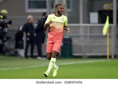 Milan, Italy. 6 November 2019. UEFA Champions League, Atalanta Vs Manchester City 1-1. Raheem Sterling, Manchester City.