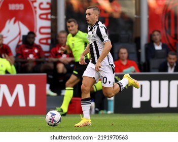 MILAN, ITALY - AUGUST 13, 2022:
Gerard Deulofeu In Action
During The Serie A 2022-2023 MILAN V UDINESE At San Siro Stadium. 