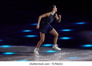 MILAN, ITALY - DEC 18: Valentina Marchei During The Ice Christmas Gala In The Forum Arena, On 18 December, 2010, In Milan.