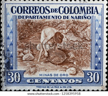 Resultado de imagen para rivers and postal stamps of colombia