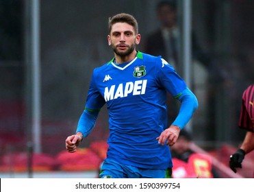 MILAN, ITALY - December 15, 2019: 
Domenico Berardi Looks On During The Serie A 2019/2020 MILAN V SASSUOLO At San Siro Stadium. 