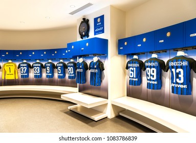 Milan Italy December 2017 Changing Room Stock Photo (Edit Now) 1083786839