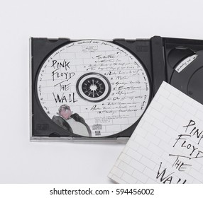 Milan, Italy - February 12, 2017: Pink Floyd, The Wall album.