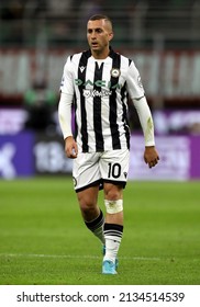 MILAN, ITALY - FEBRUARY 25, 2022:
Gerard Deulofeu Looks On
During The Serie A 2021-2022 MILAN V UDINESE At San Siro Stadium. 