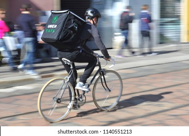 uber bike courier