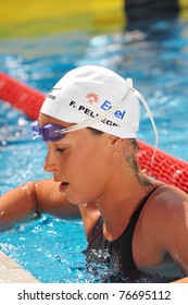 MILAN, ITALY -  JUNE 30:  Federica Pellegrini In Aspria Swimming Cup On June 30, 2010 In Milan (Italy)