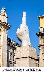 Milan, Italy - March 28, 2022: Low Angle View Of 